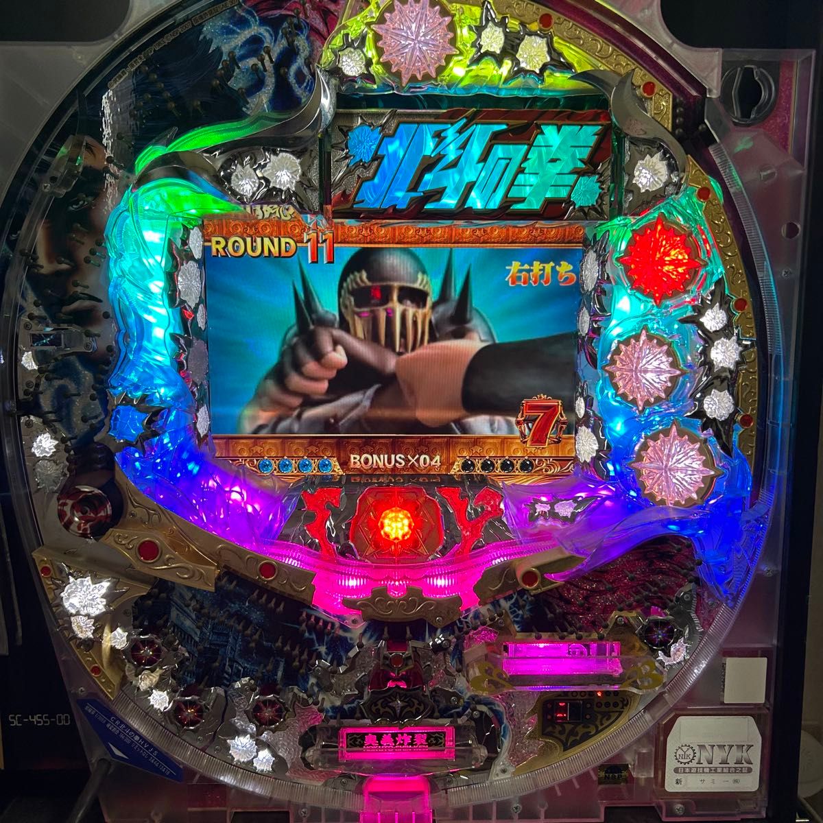 CR 北斗の拳 HVJS ケンシロウver 実機 卓上BOX 焔枠 パチンコ CR 北斗の拳 HVJS ケンシロウver 実機 卓上BOX 焔枠 パチンコ
