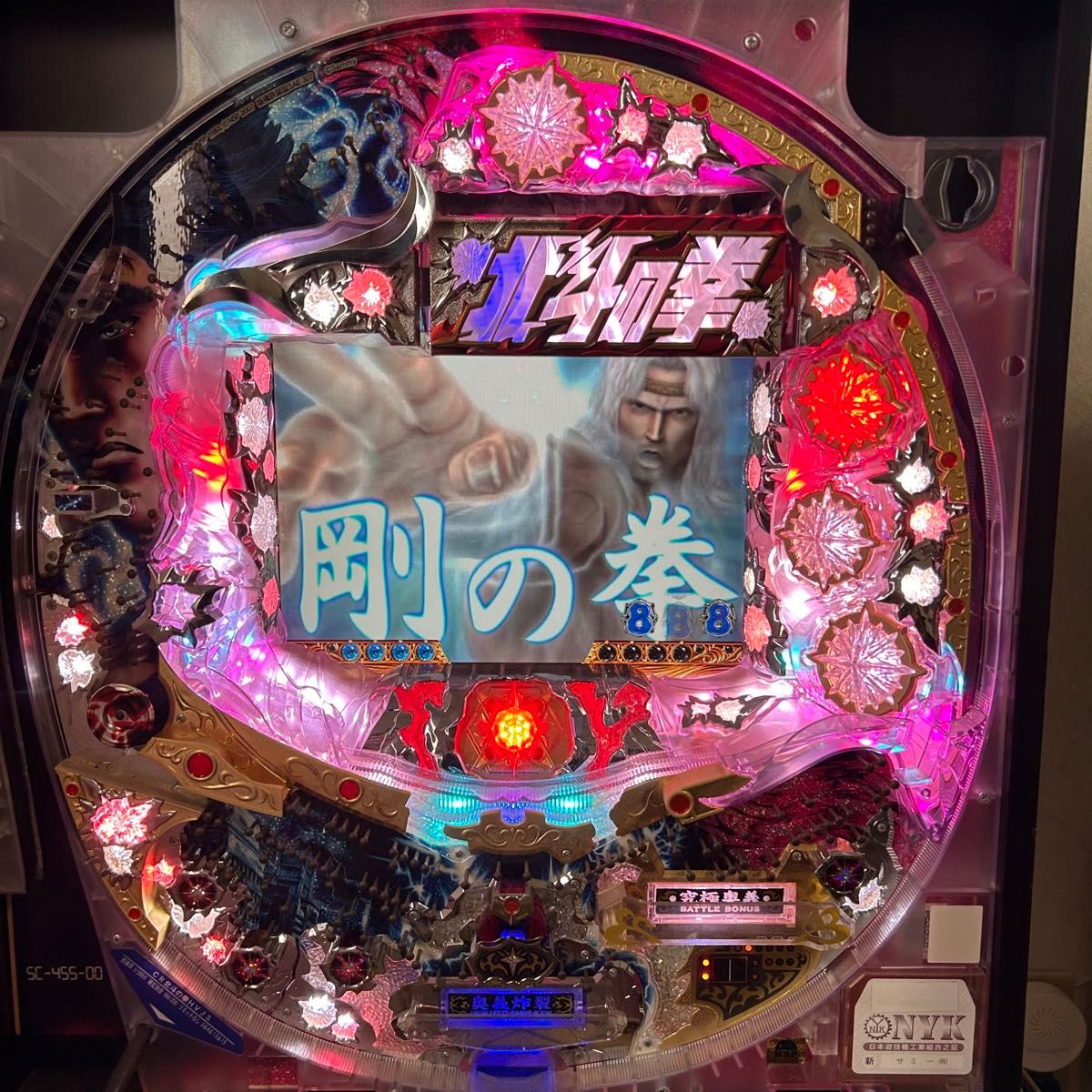 CR 北斗の拳 HVJS ケンシロウver 実機 卓上BOX 焔枠 パチンコ CR 北斗の拳 HVJS ケンシロウver 実機 卓上BOX 焔枠 パチンコ