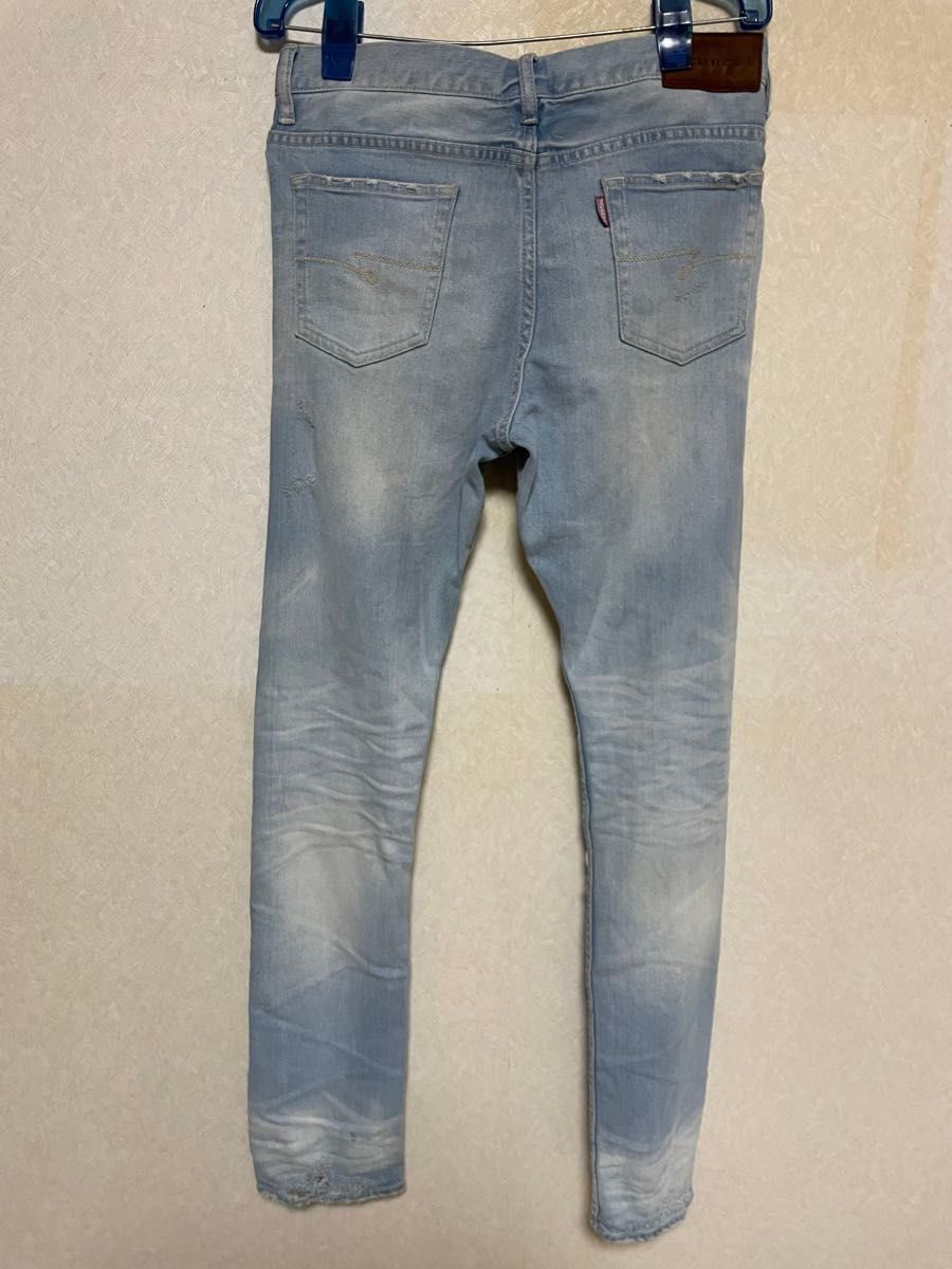 最終価格 JACKROSE ダメージ加工 ストレッチ デニム ジャック 最終価格 JACKROSE ダメージ加工 ストレッチ デニム ジャック