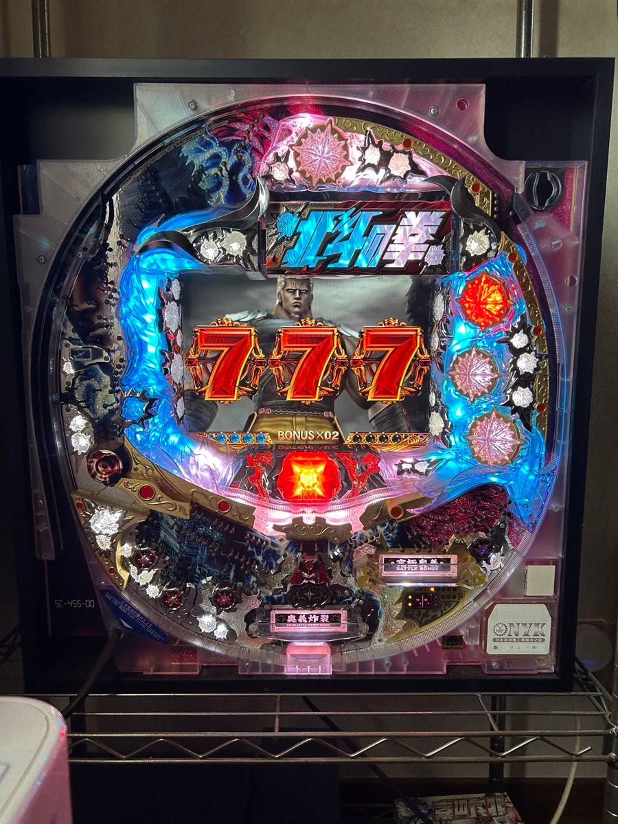 CR 北斗の拳 HVJS ケンシロウver 実機 卓上BOX 焔枠 パチンコ CR 北斗の拳 HVJS ケンシロウver 実機 卓上BOX 焔枠 パチンコ