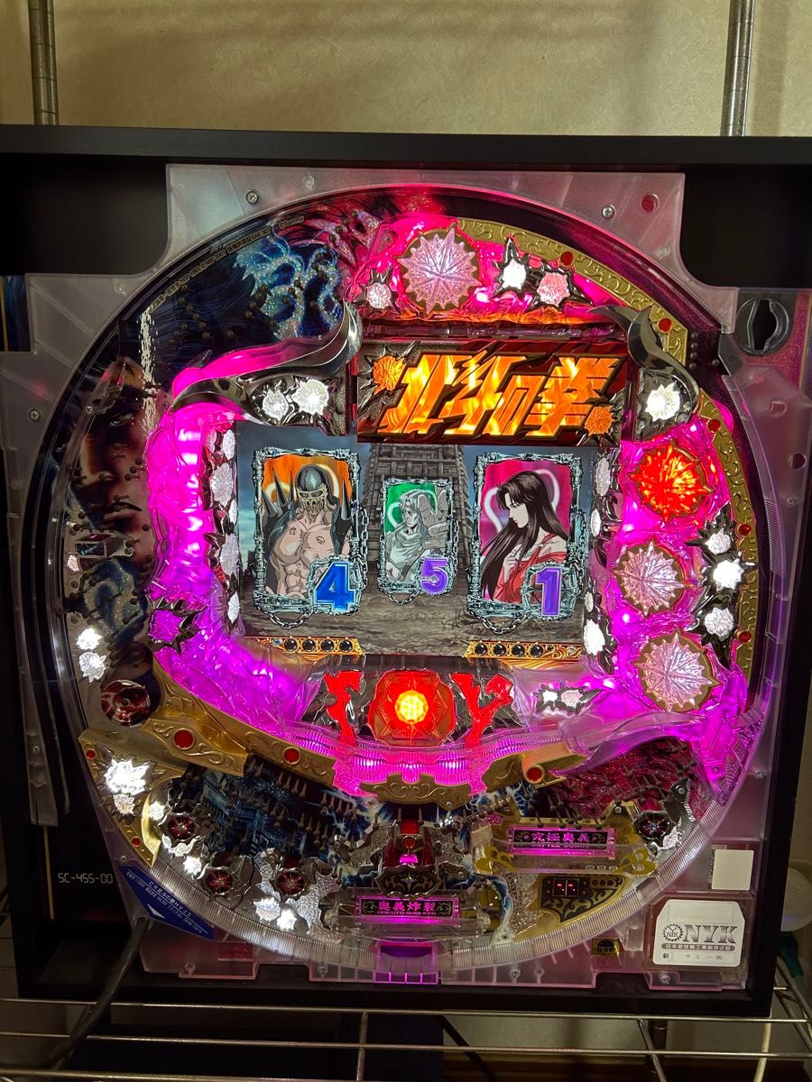 CR 北斗の拳 HVJS ケンシロウver 実機 卓上BOX 焔枠 パチンコ CR 北斗の拳 HVJS ケンシロウver 実機 卓上BOX 焔枠 パチンコ