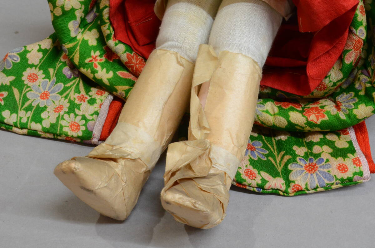 昭和八年 43cm 市松人形 けうゑや 並河人形店 日本人形 昭和八年 43cm 市松人形 けうゑや 並河人形店 日本人形