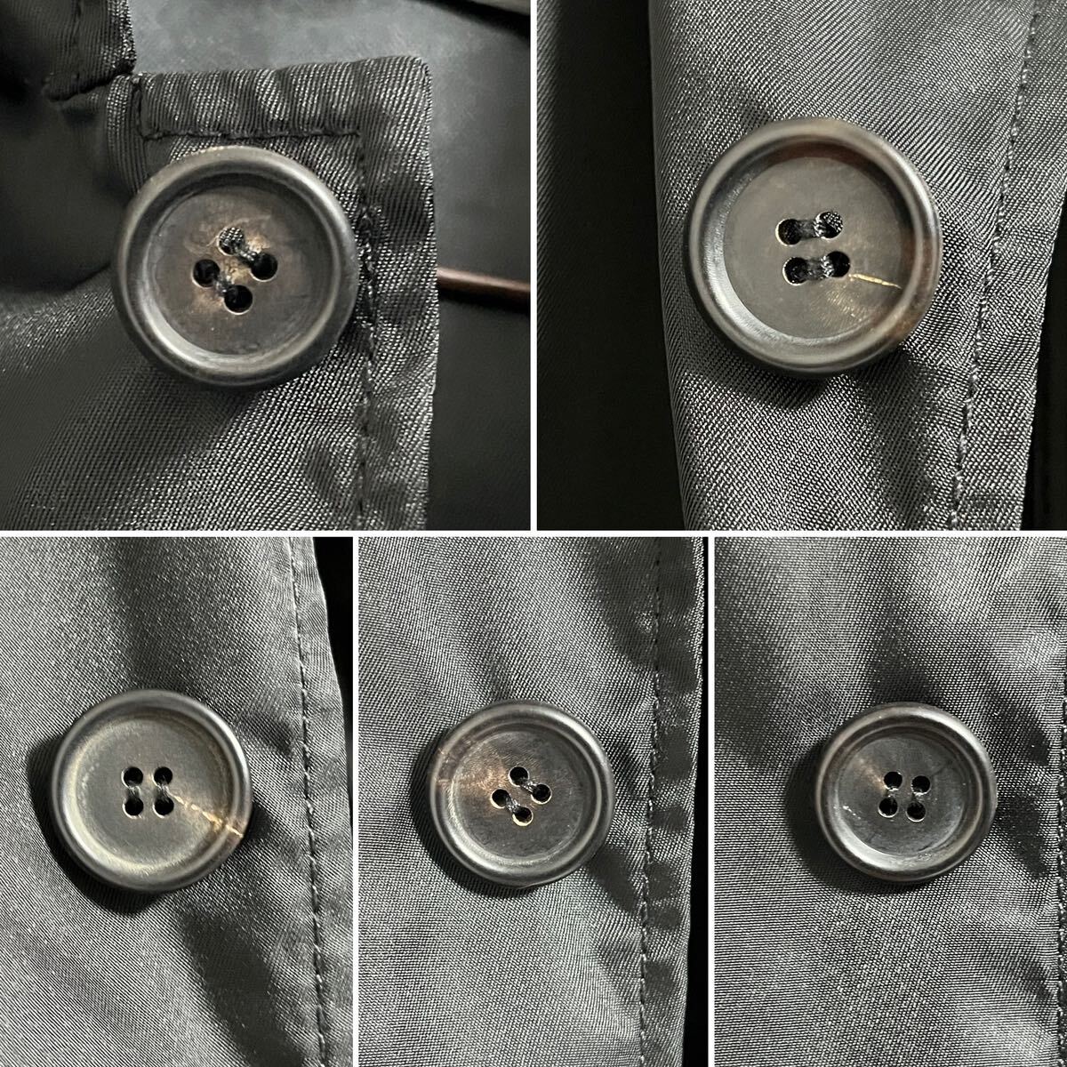 PRADA プラダ ナイロン コート ブラック 44 ACU1 2007 4606 PRADA プラダ ナイロン コート ブラック 44 ACU1 2007 4606