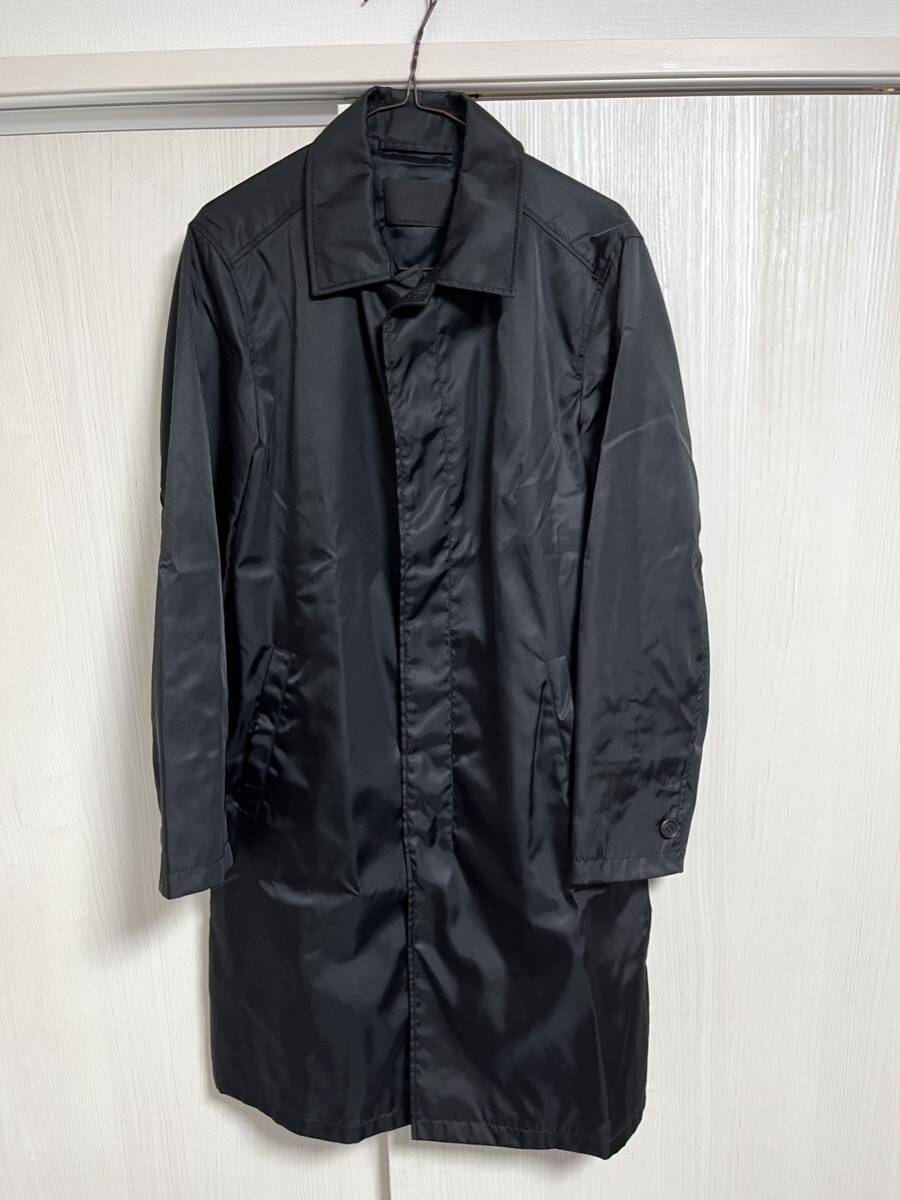 PRADA プラダ ナイロン コート ブラック 44 ACU1 2007 4606 PRADA プラダ ナイロン コート ブラック 44 ACU1 2007 4606