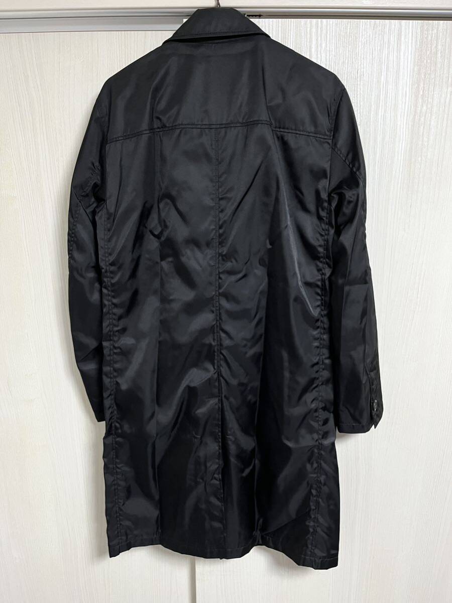 PRADA プラダ ナイロン コート ブラック 44 ACU1 2007 4606 PRADA プラダ ナイロン コート ブラック 44 ACU1 2007 4606