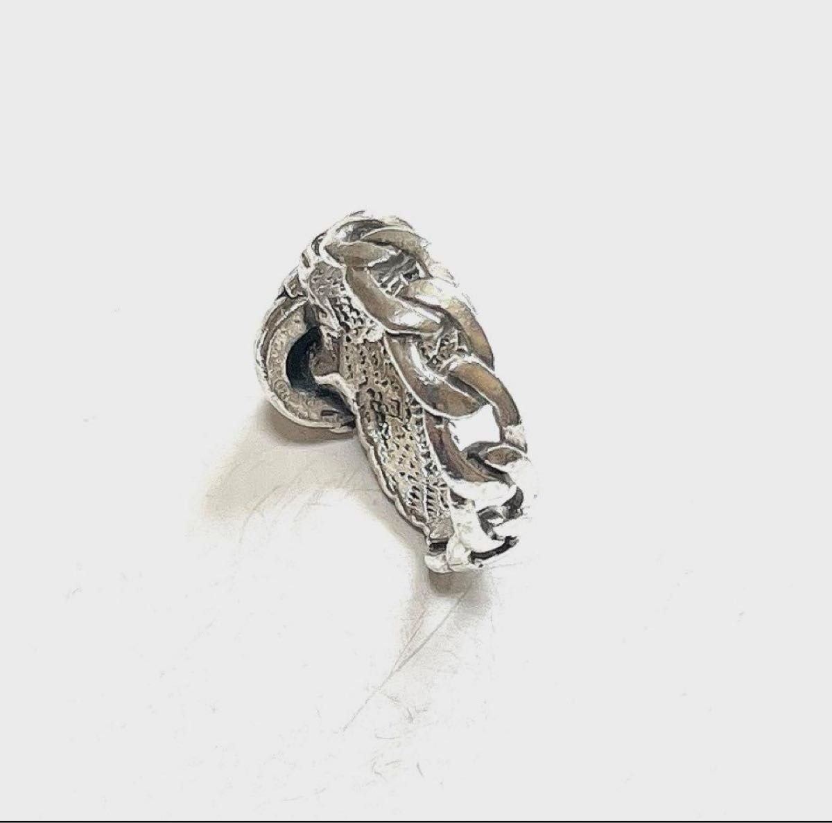 DIESELディーゼル スカル925 SILVERリング約19 5〜20号の間 DIESELディーゼル スカル925 SILVERリング約19 5〜20号の間