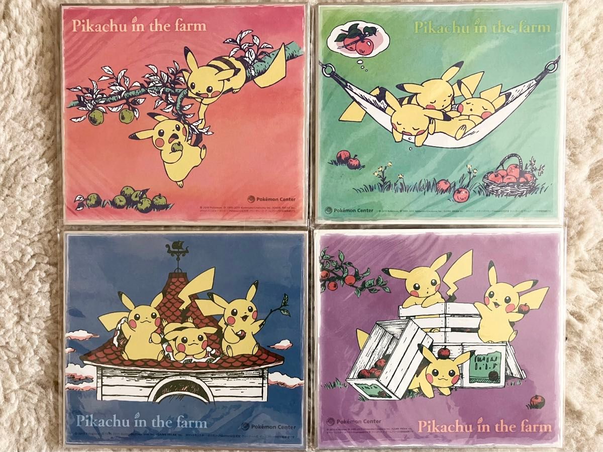 ポケモン 色紙アート ピカチュウ イン ザ 酷かっ ファーム 4種類 ポケモン 色紙アート ピカチュウ イン ザ 酷かっ ファーム 4種類