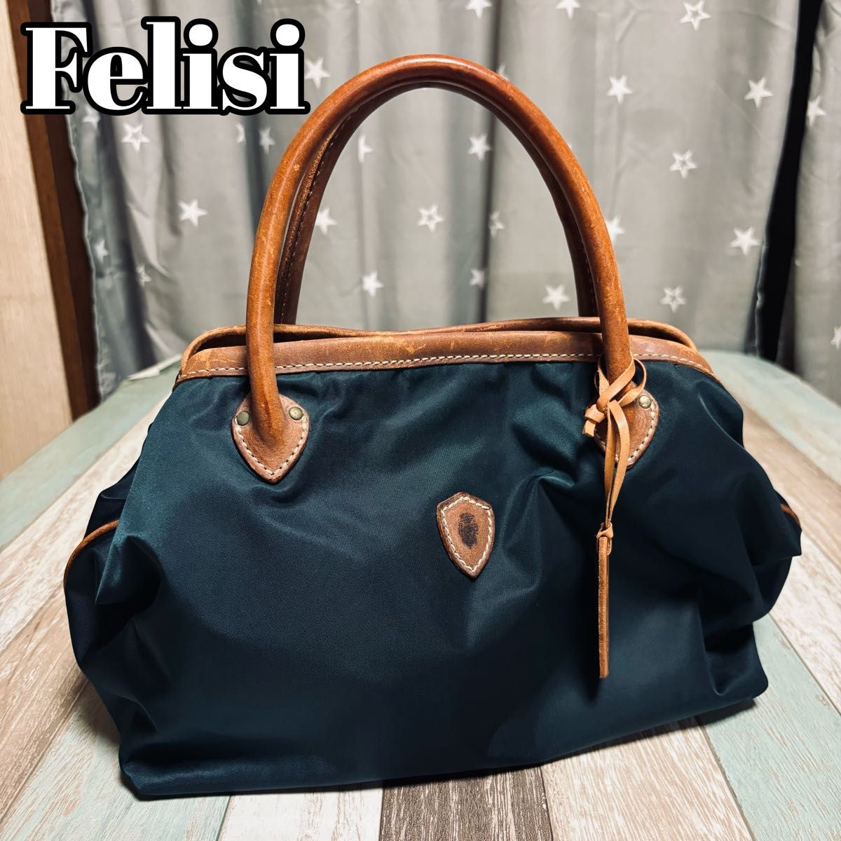 Felisi(フェリージ)ナイロン×レザー トートバッグ|Yahoo Felisi(フェリージ)ナイロン×レザー トートバッグ|Yahoo
