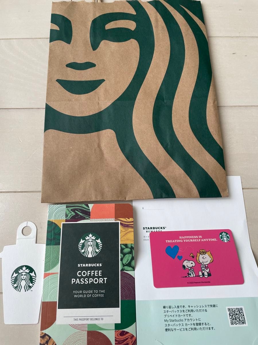 Starbucks】スタバカード PIN未削り つっぱしっ Starbucks】スタバカード PIN未削り つっぱしっ