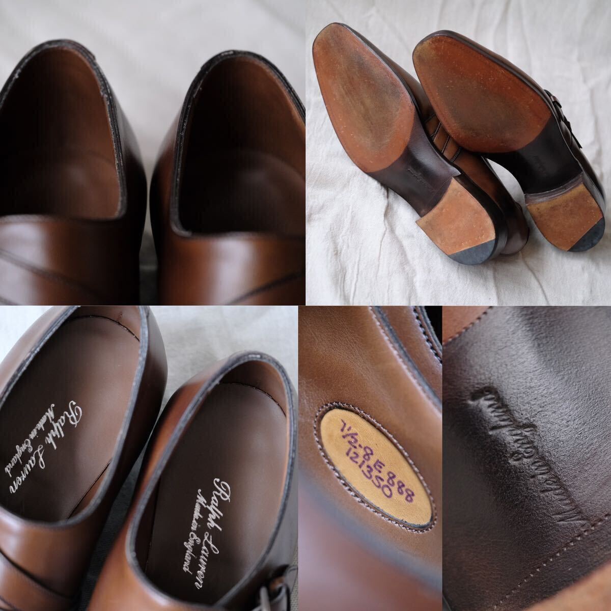 極美品Ralph Lauren Purple Label by Edward Greenラルフ 極美品Ralph Lauren Purple Label by Edward Greenラルフ