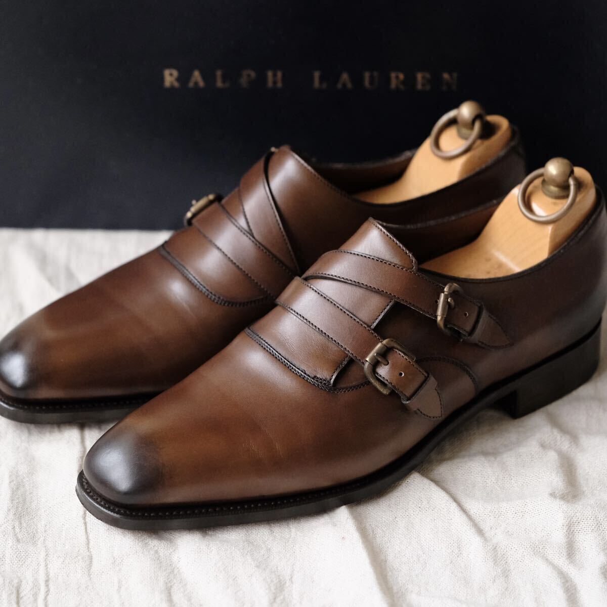 極美品Ralph Lauren Purple Label by Edward Greenラルフ 極美品Ralph Lauren Purple Label by Edward Greenラルフ