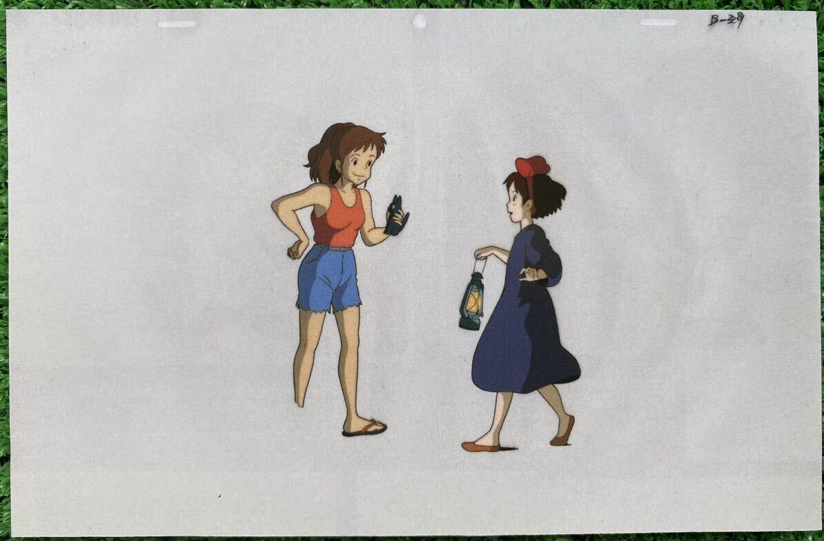 激レア】魔女の宅急便 セル画 切抜きK 2枚セット 宮崎駿 検)原画 激レア】魔女の宅急便 セル画 切抜きK 2枚セット 宮崎駿 検)原画
