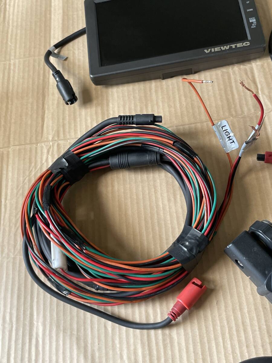 VIEWTEC ヴューテック フルセット バックモニター VH-M20 バック VIEWTEC ヴューテック フルセット バックモニター VH-M20 バック