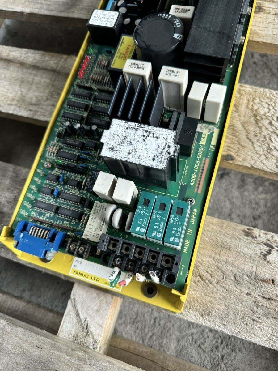 Fanuc ファナック サーボアンプ A06B-6058-H003 『動作未確認 Fanuc ファナック サーボアンプ A06B-6058-H003 『動作未確認