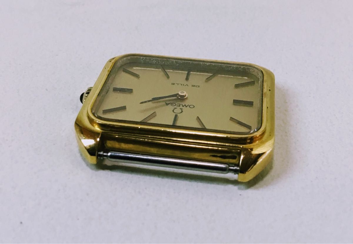 オメガOMEGA DE VILLE 手巻きレディース腕時計 稼働品 時計のみ オメガOMEGA DE VILLE 手巻きレディース腕時計 稼働品 時計のみ