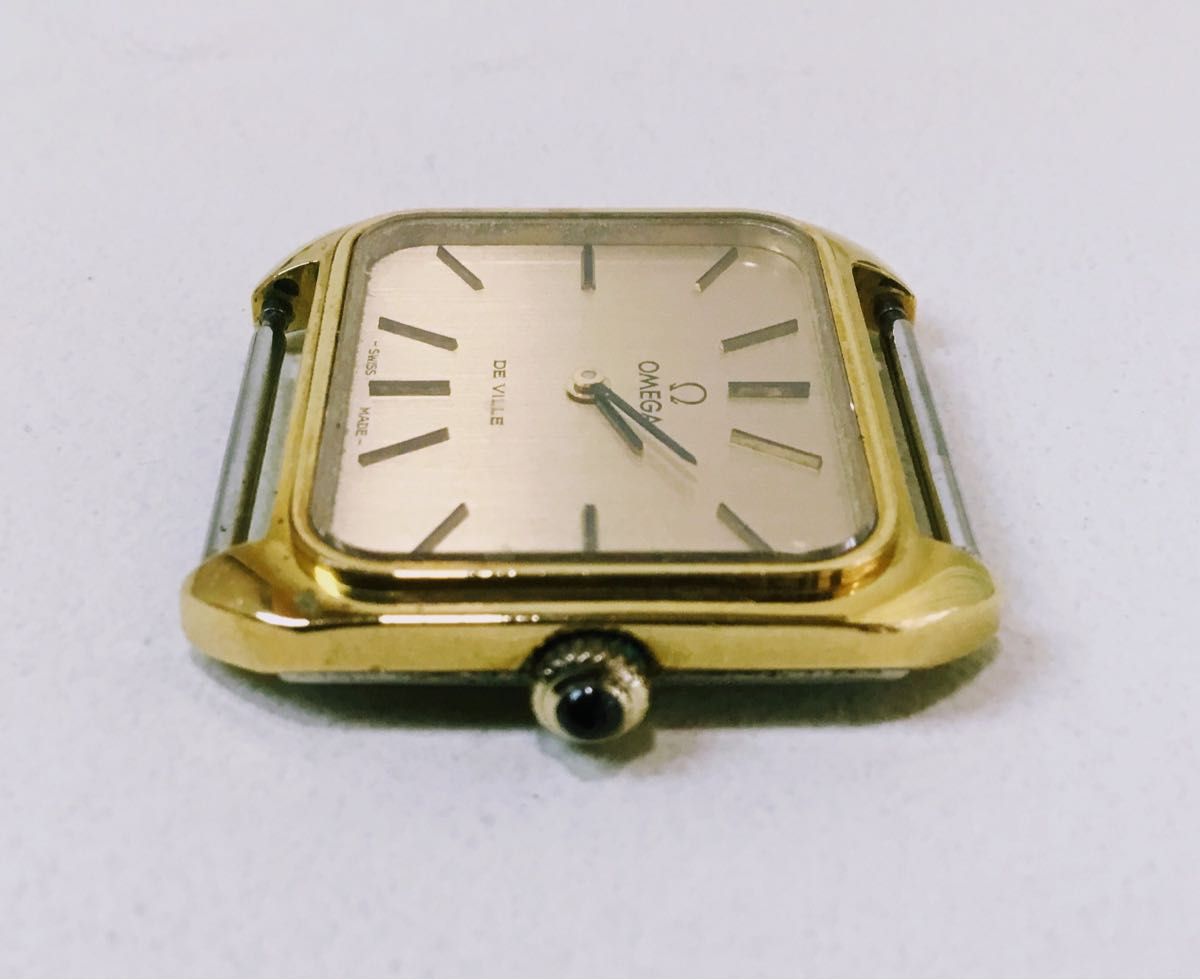 オメガOMEGA DE VILLE 手巻きレディース腕時計 稼働品 時計のみ オメガOMEGA DE VILLE 手巻きレディース腕時計 稼働品 時計のみ