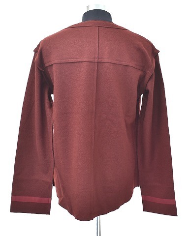 Azuma （アズマ） INSIDE-OUT PULLOVER　インサイドアウトプルオーバー カットソー BORDEAUX　ニット　セーター　+1_画像2