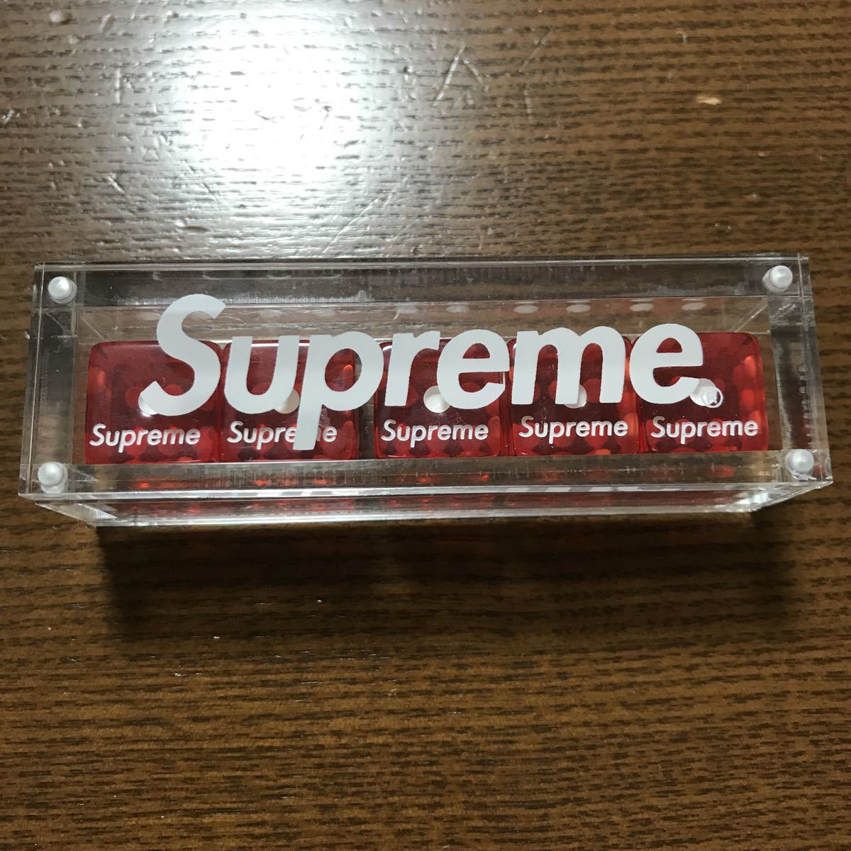 ヤフオク! 【Supreme】ダイス セット ボックスロゴ BOX...