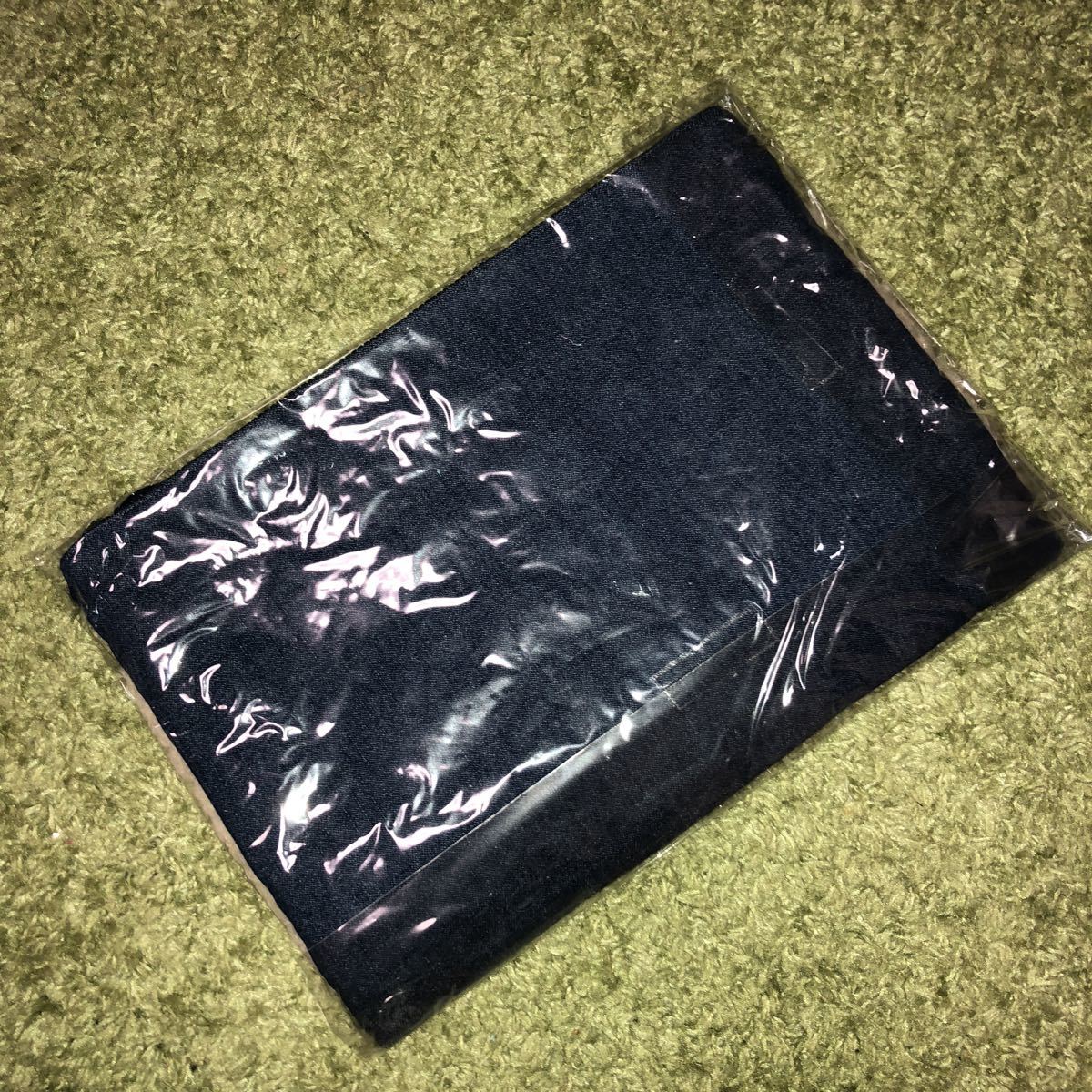  Denim × fur Conti . clutch bag new goods unused bag bag bag 