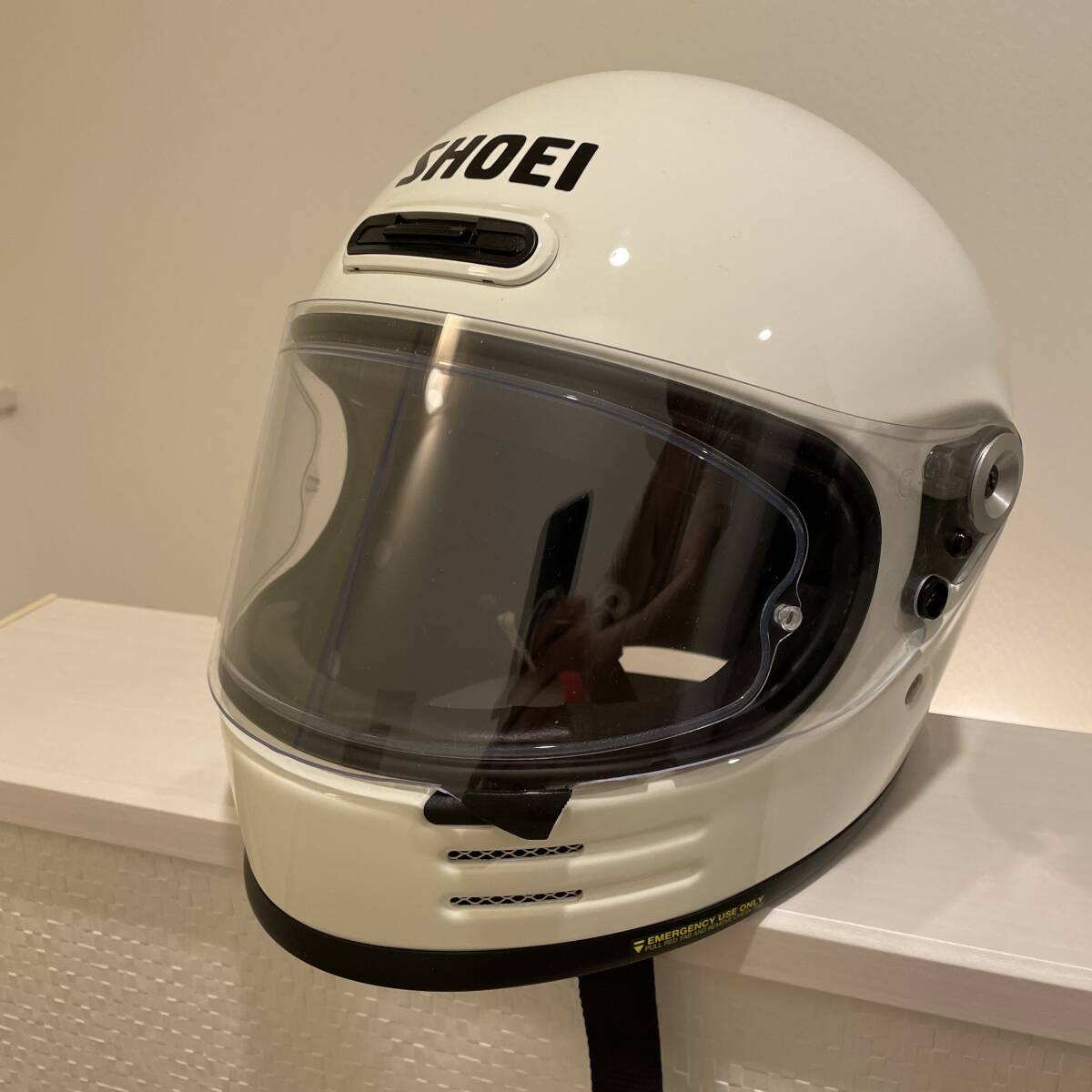SHOEI Glamster ショウエイグラムスター L 白 ダークスモーク SHOEI Glamster ショウエイグラムスター L 白 ダークスモーク