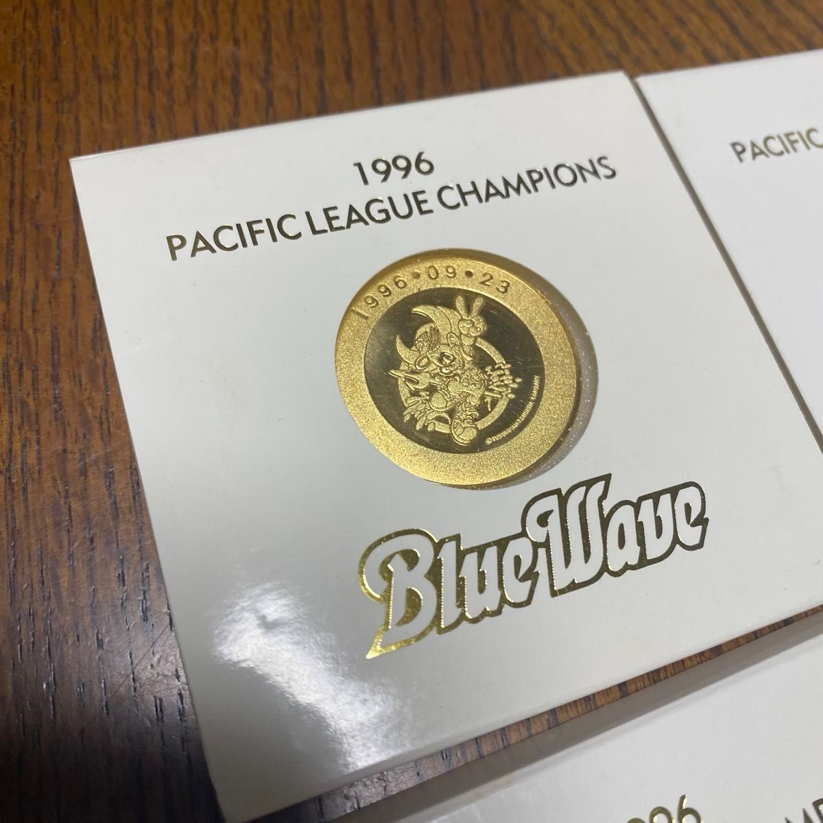 オリックスブルーウェーブ リーグ優勝 1995 1996】 記念メダル オリックスブルーウェーブ リーグ優勝 1995 1996】 記念メダル