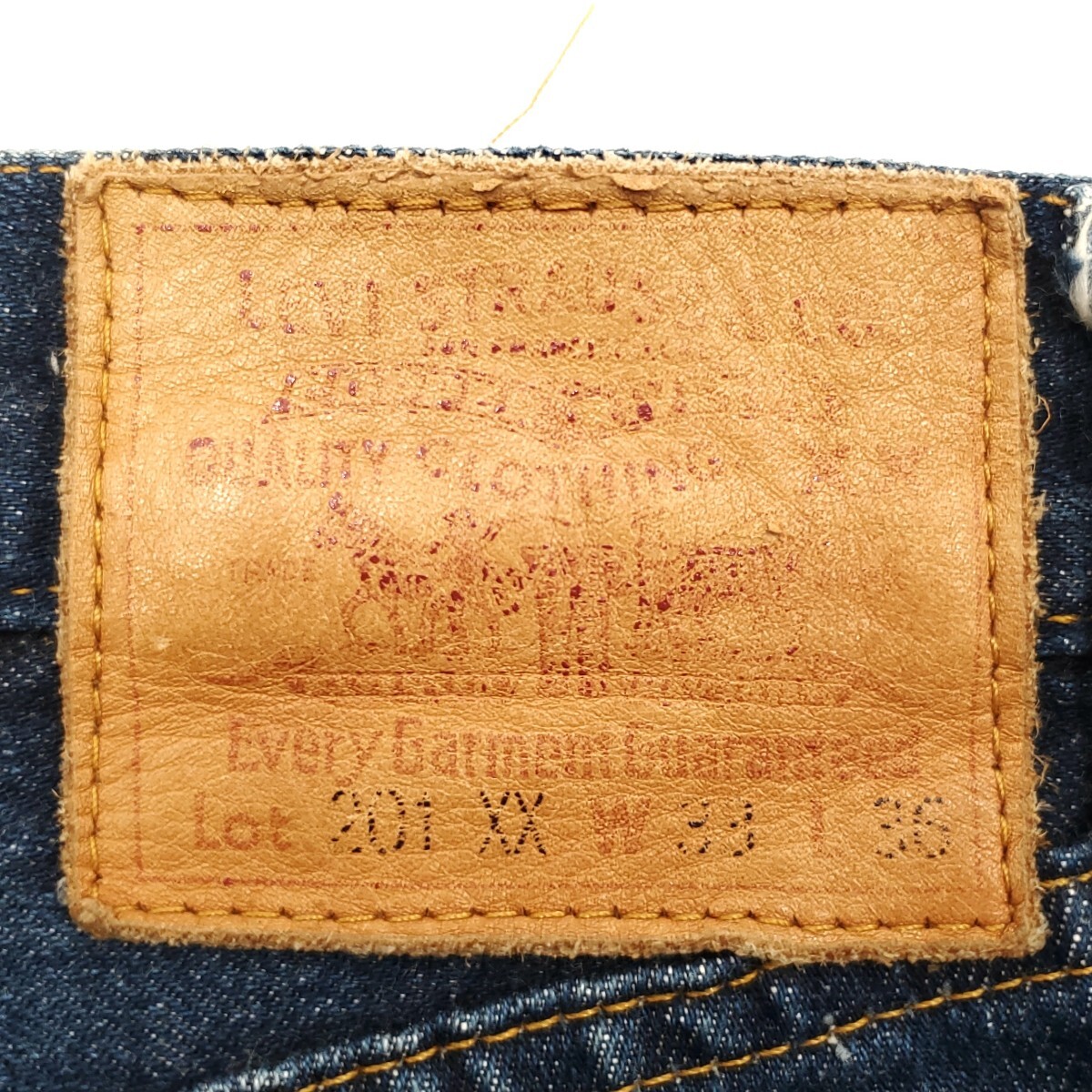 珍品バレンシア製 W32 Levi's 201XX 555ビンテージ復刻ジーンズ 珍品バレンシア製 W32 Levi's 201XX 555ビンテージ復刻ジーンズ