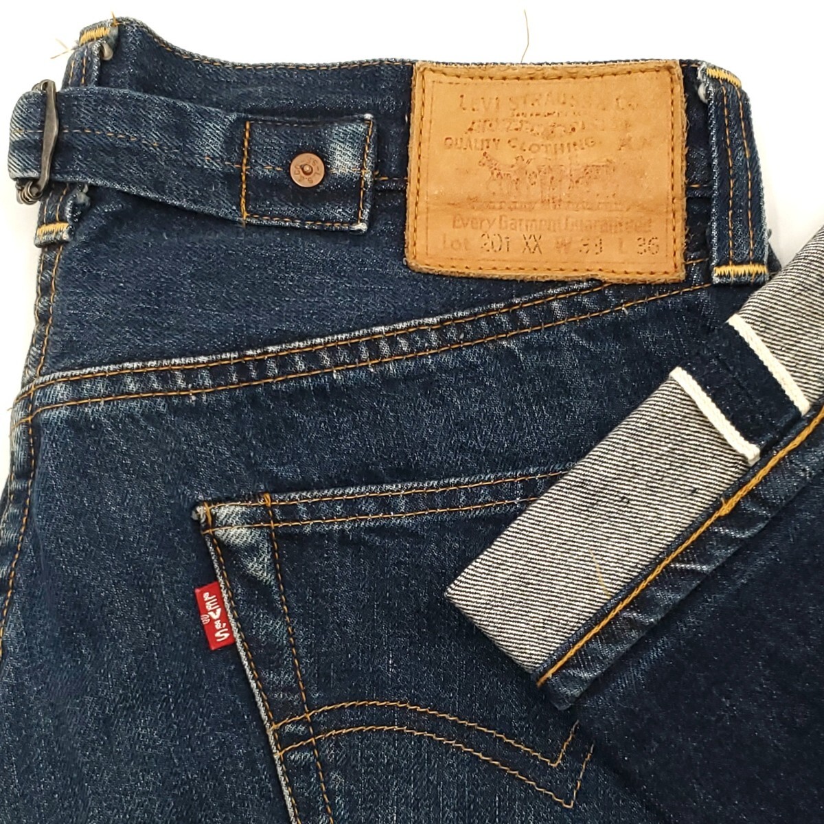 珍品バレンシア製 W32 Levi's 201XX 555ビンテージ復刻ジーンズ 珍品バレンシア製 W32 Levi's 201XX 555ビンテージ復刻ジーンズ