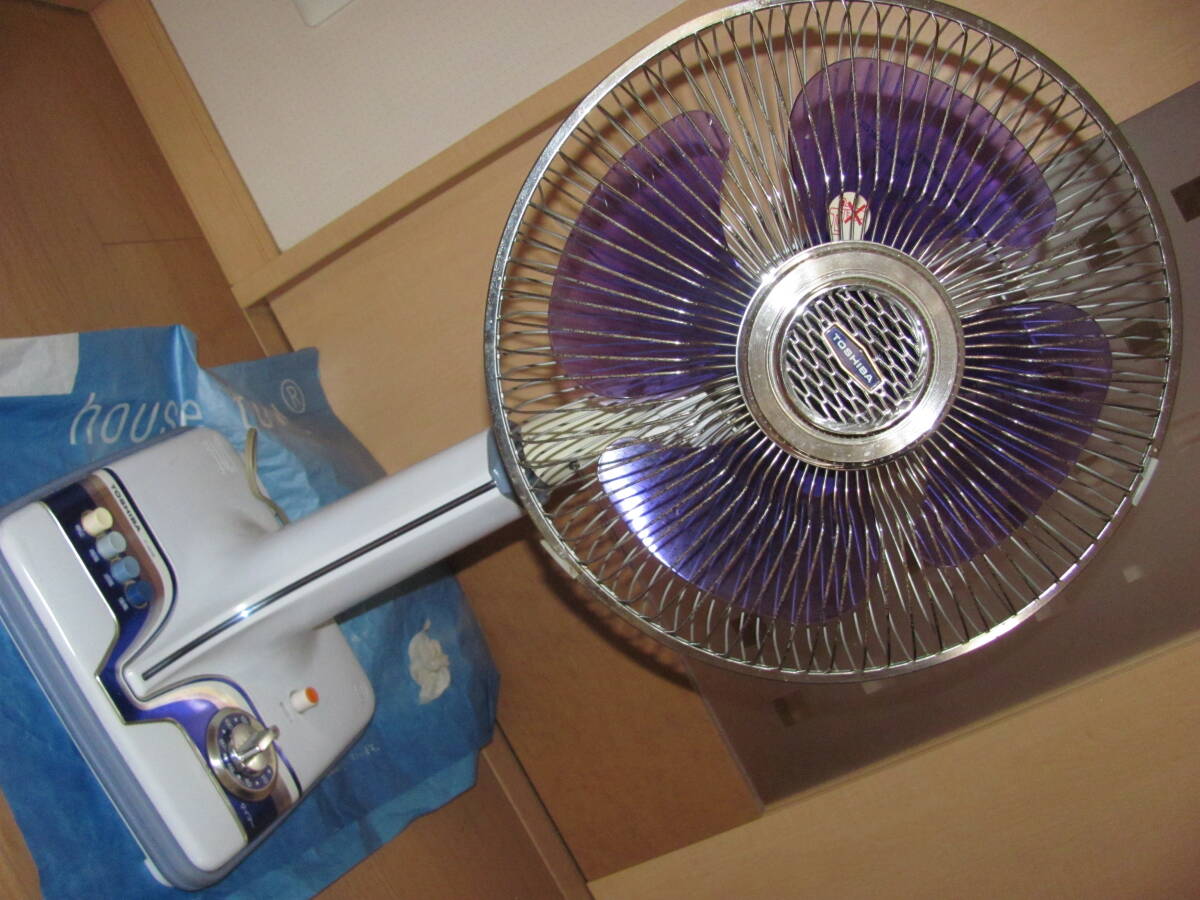 【昭和レトロ】東芝扇風機 F-221B Yahoo!オークション - 美品【昭和レトロ 当時物】TOSHIBA 東芝