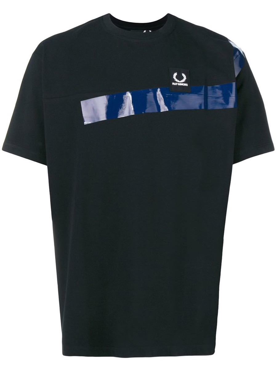 ラフシモンズ フレッドペリー コラボレーション 半袖Tシャツ 36 FRED PERRY RAF SIMONS ラフ シモンズ フレッド ペリー_画像1