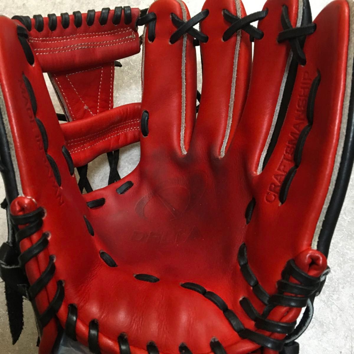 デルタグローブ 一般 大人用 内野 野球 グローブ グラブ 良品 デルタグローブ 一般 大人用 内野 野球 グローブ グラブ 良品