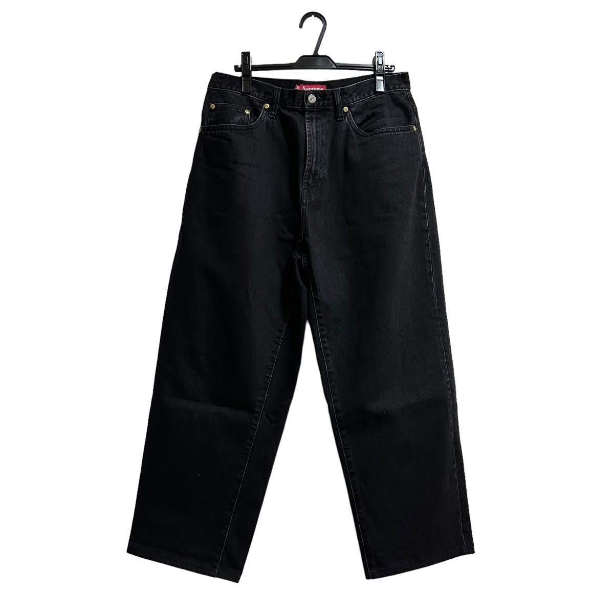 Supreme Baggy Jean 22AW black 32インチ シュプリーム バギー Supreme Baggy Jean 22AW black 32インチ シュプリーム バギー