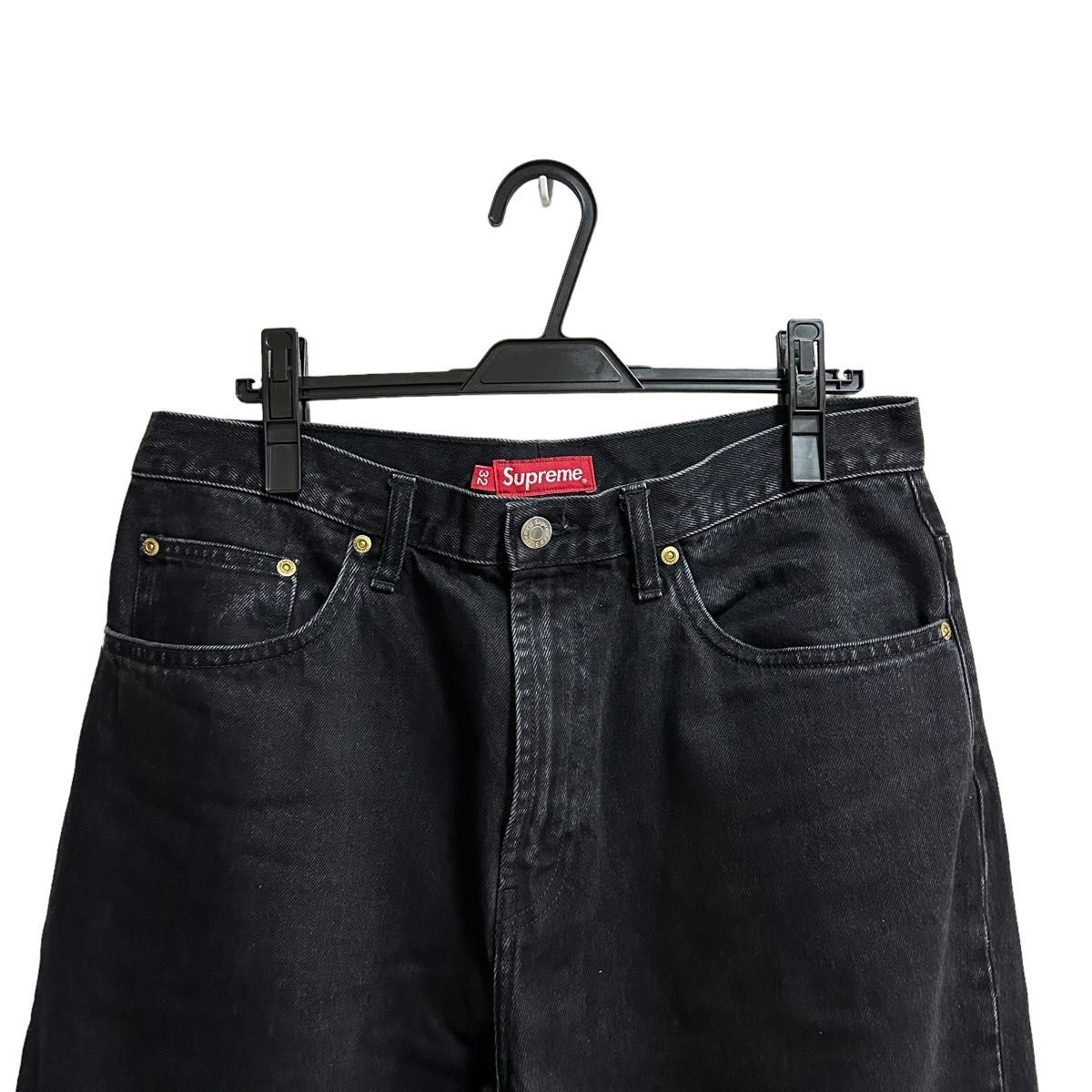 Supreme Baggy Jean 22AW black 32インチ シュプリーム バギー Supreme Baggy Jean 22AW black 32インチ シュプリーム バギー