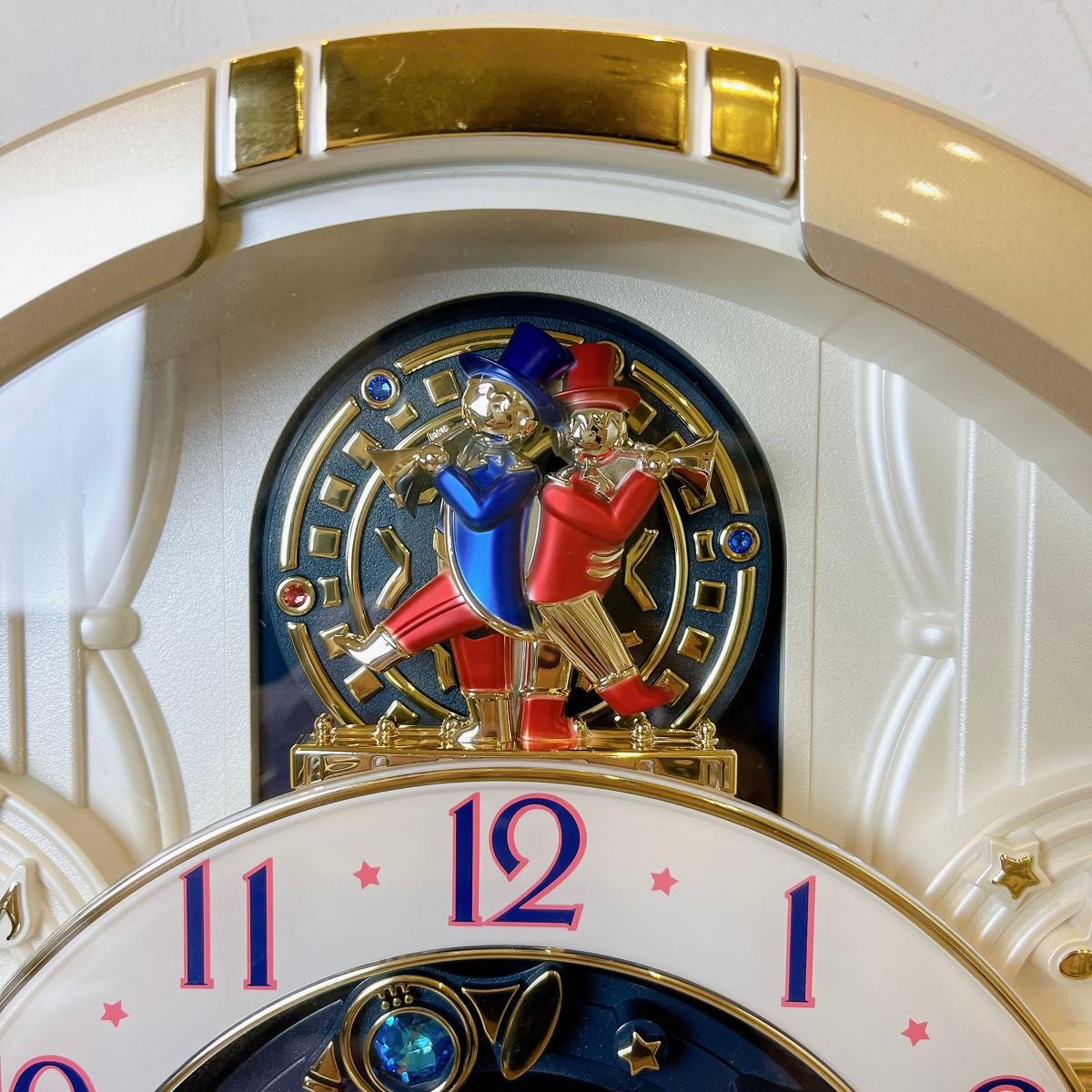 極美品】 SEIKO セイコー RE572S からくり時計 掛け時計 電波 極美品】 SEIKO セイコー RE572S からくり時計 掛け時計 電波
