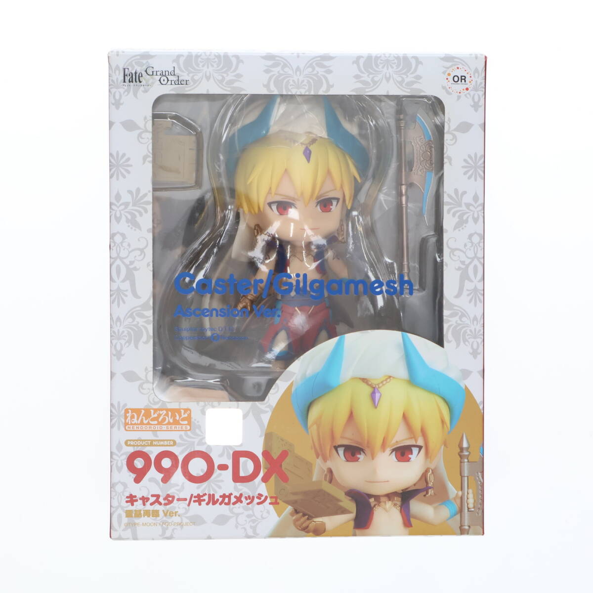 【中古】[FIG] ねんどろいど 990-DX キャスター/ギルガメッシュ 霊基再臨 Ver. Fate/Grand Order(フェイト/グランドオーダー) 完成品 可動