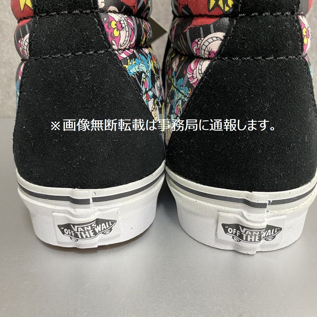 新品 VANS×Disney バンズ ディズニー Rabbit Hole SK8-HI 新品 VANS×Disney バンズ ディズニー Rabbit Hole SK8-HI