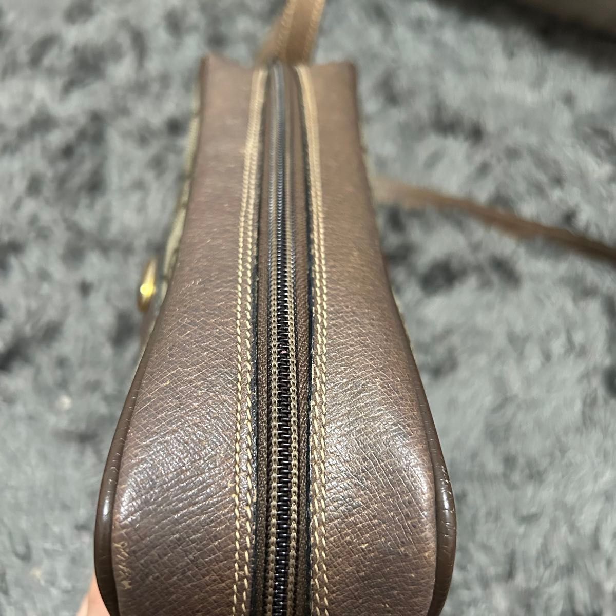 GUCCI シェリーライン ショルダーバッグ グッチ レザー GG柄 GUCCI シェリーライン ショルダーバッグ グッチ レザー GG柄