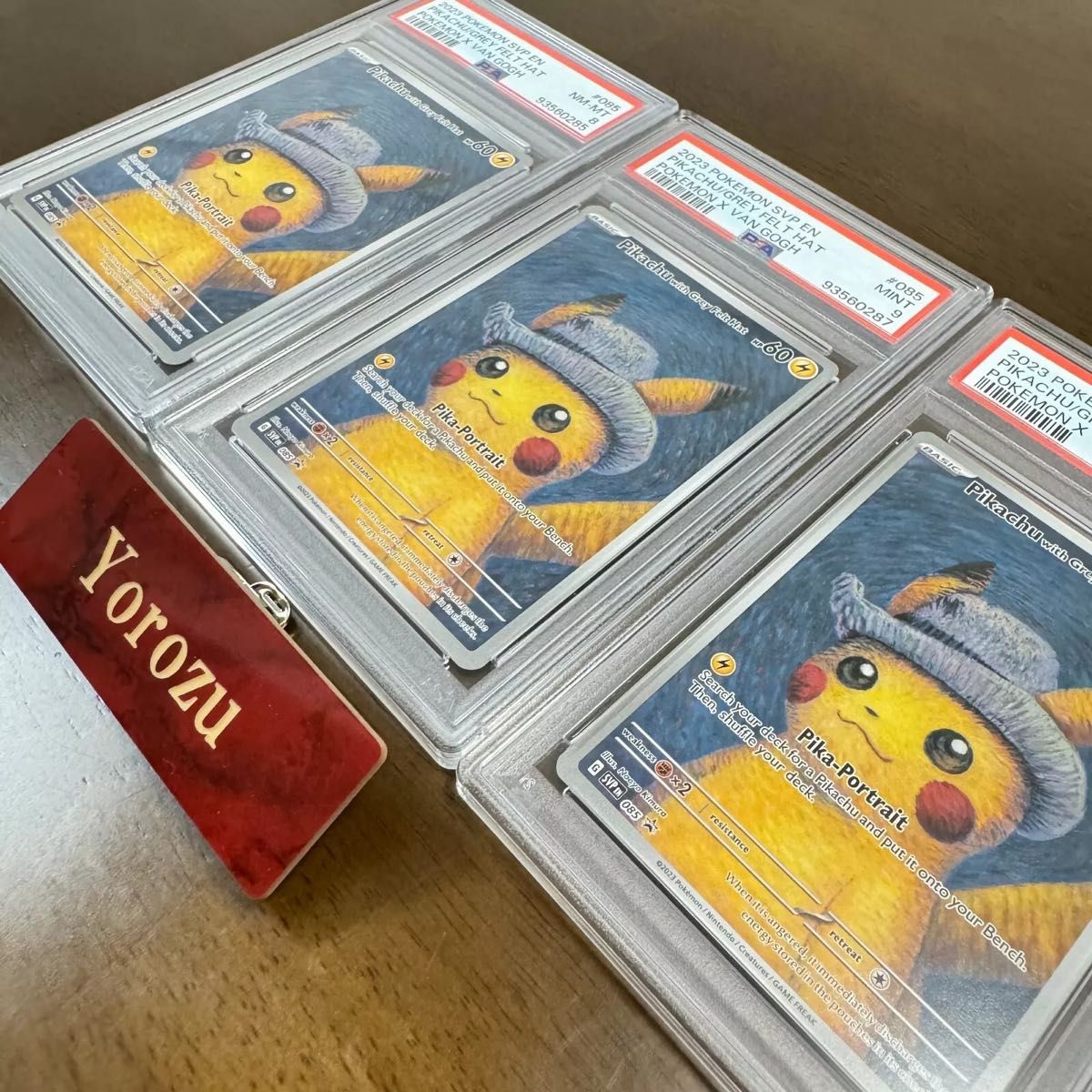 比較セット】PSA 8 9 10 ゴッホ ピカチュウ ポケモン カード 比較セット】PSA 8 9 10 ゴッホ ピカチュウ ポケモン カード