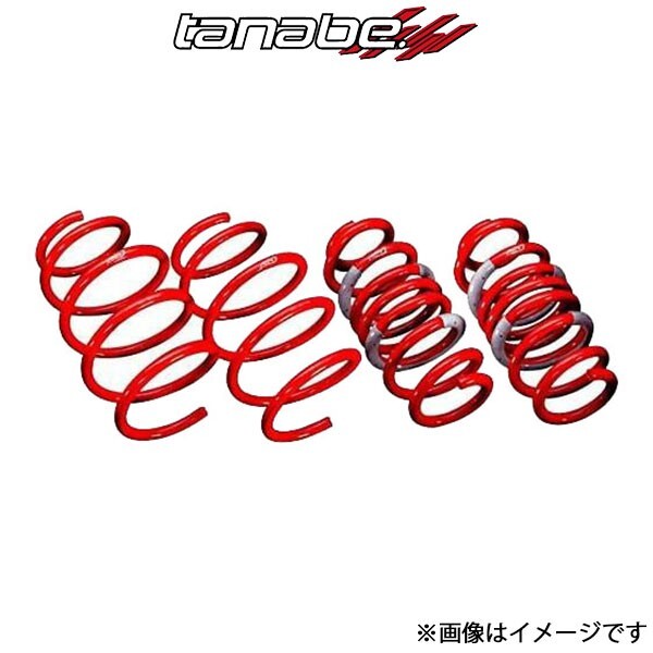 タナベ DF210 ダウンサス 1台分 ランディ SC25 C25DK TANABE サスペンション スプリング