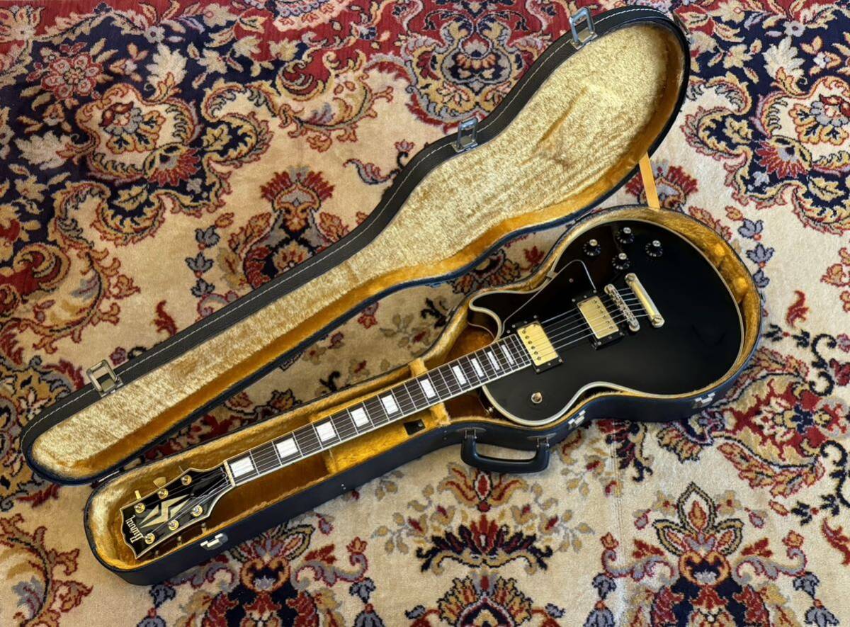Burny FLG-60 1978年製 ビンテージ 日本製 レスポール ギター Yahoo!オークション - 黄金期 1989年製 Burny Les Paul Custom