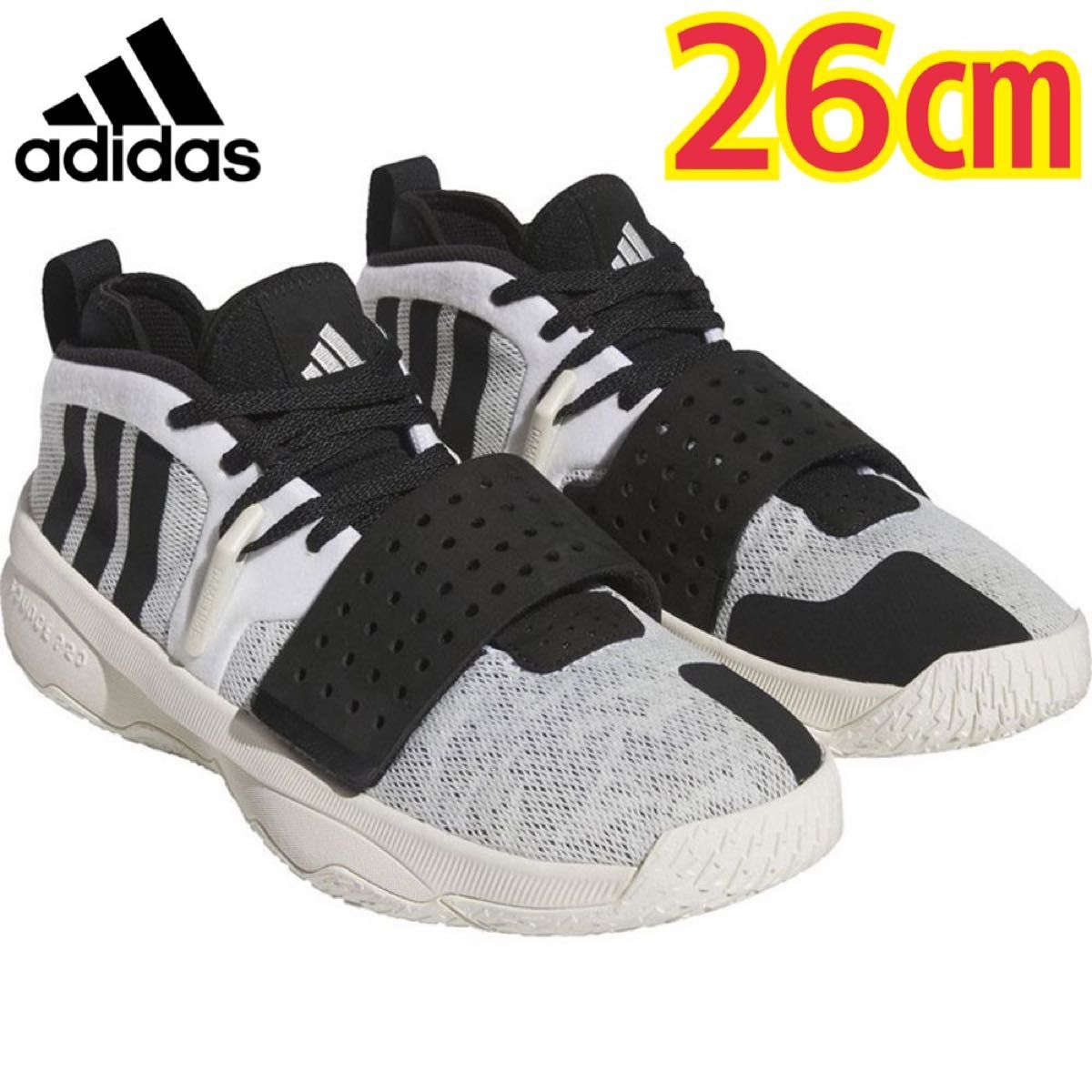 アディダス adidas メンズ バスケットシューズ スニーカー ID5678 デイム 8 EXTPLY サイズ26