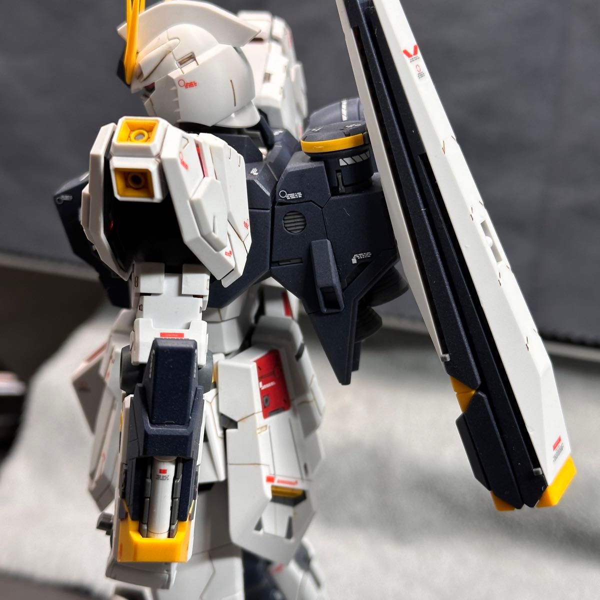 ガンダムフロント東京 MG 1/100 ν ニューガンダム Ver GFT 完成 ガンダムフロント東京 MG 1/100 ν ニューガンダム Ver GFT 完成