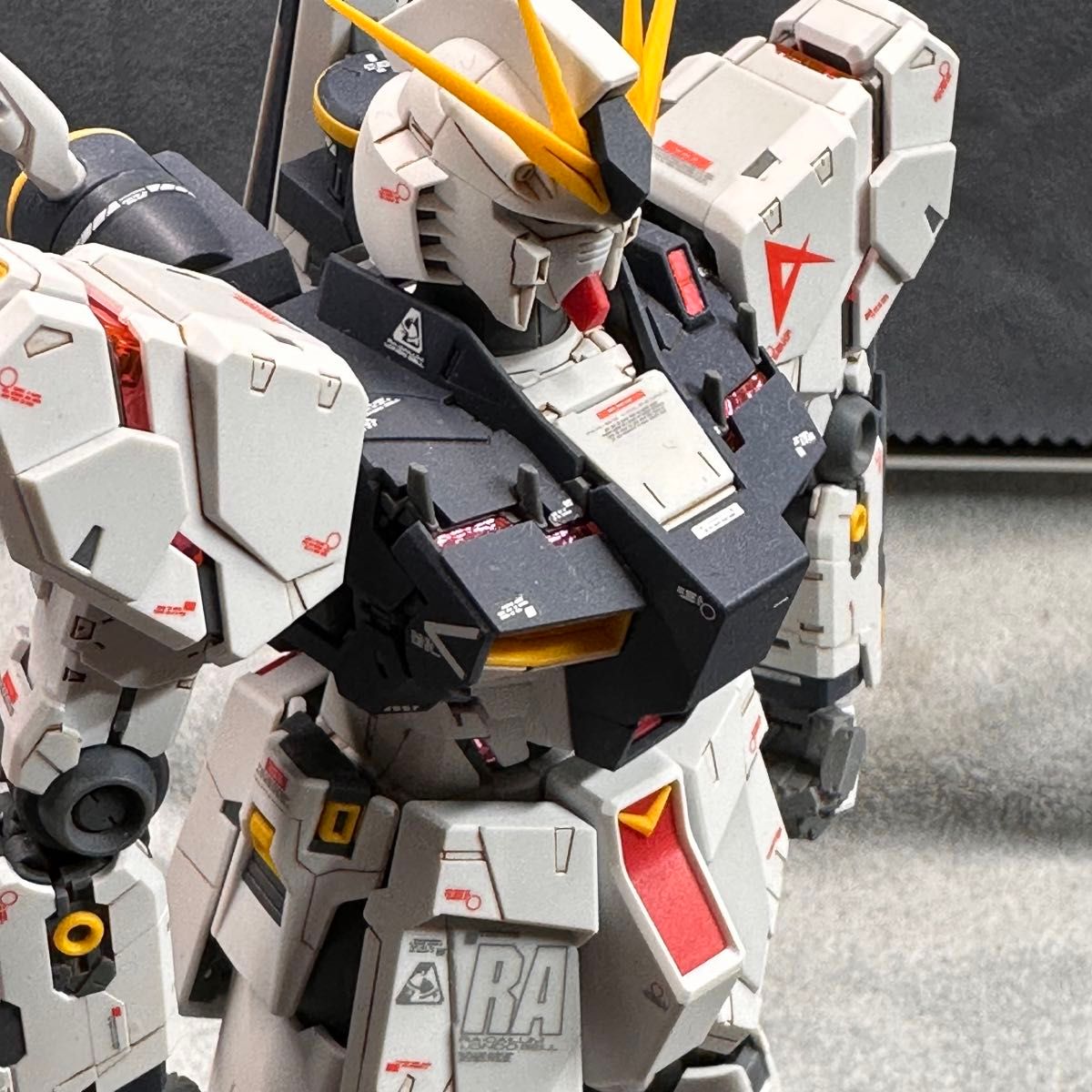 ガンダムフロント東京 MG 1/100 ν ニューガンダム Ver GFT 完成 ガンダムフロント東京 MG 1/100 ν ニューガンダム Ver GFT 完成