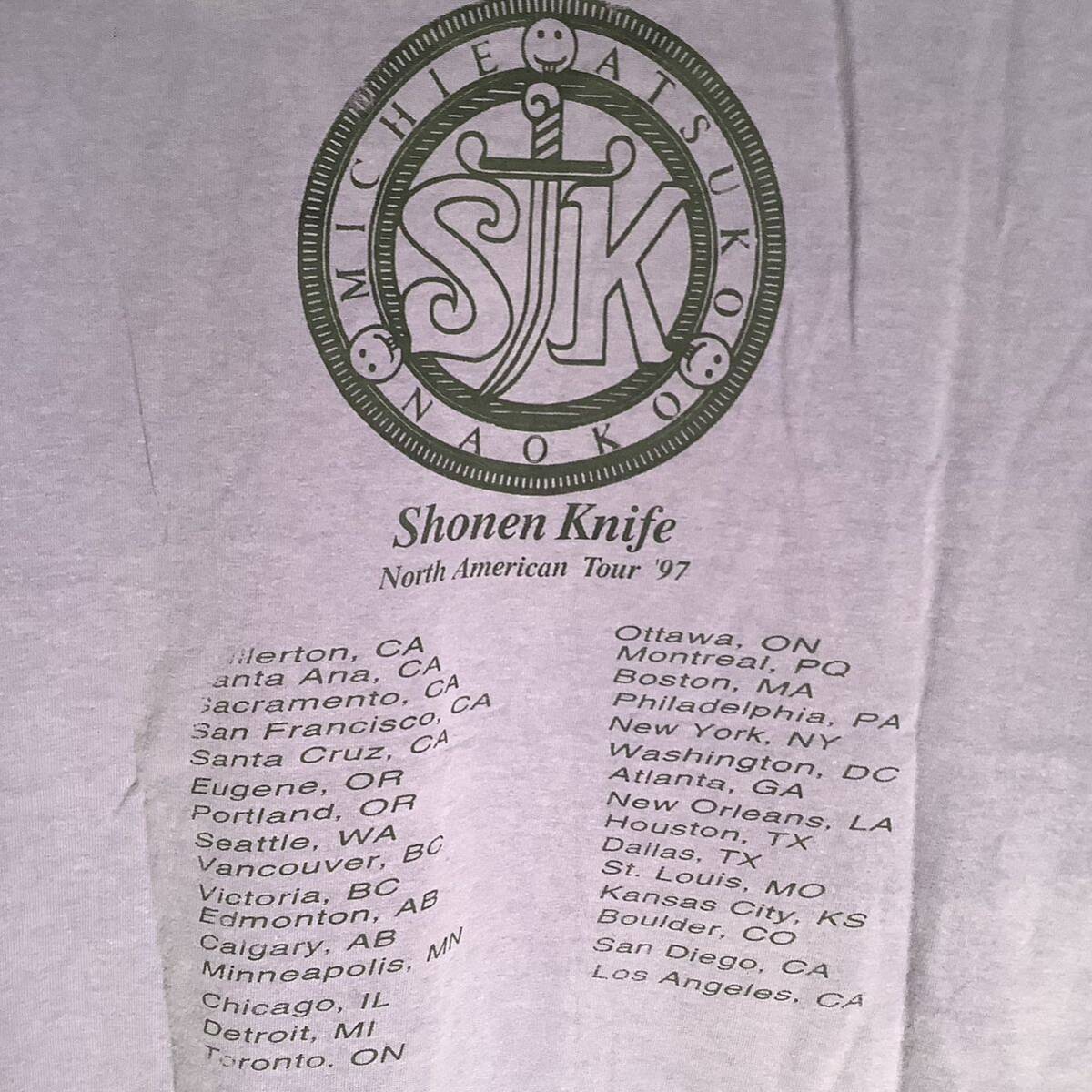 スペシャル 1997 Shonen Knife 少年ナイフ North American Tour スペシャル 1997 Shonen Knife 少年ナイフ North American Tour