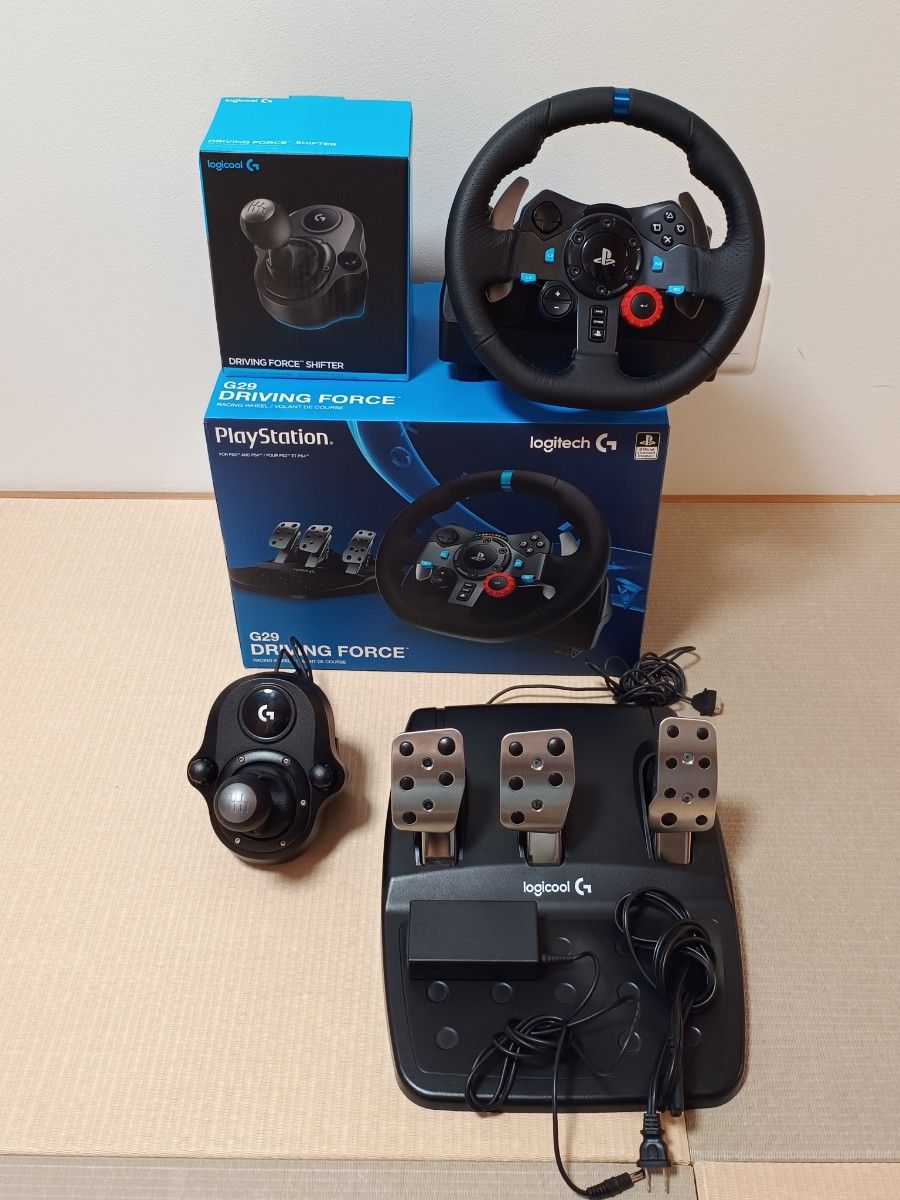 ハンコン G29 & シフター セット ロジクール ステアリング ハンコン G29 & シフター セット ロジクール ステアリング