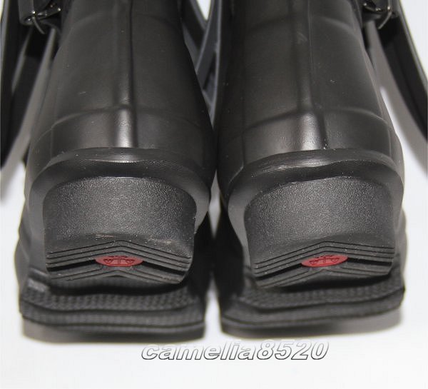 ハンター オリジナルショートフリンジブーツ 黒 ブラック US5F UK3 EU 36 約22cm 美品 使用僅か HUNTER Original Short Fringe Boot_画像6