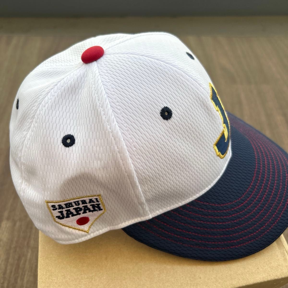WBC 侍ジャパン 日本代表 キャップ ホワイト 2023モデル 新品 未 WBC 侍ジャパン 日本代表 キャップ ホワイト 2023モデル 新品 未