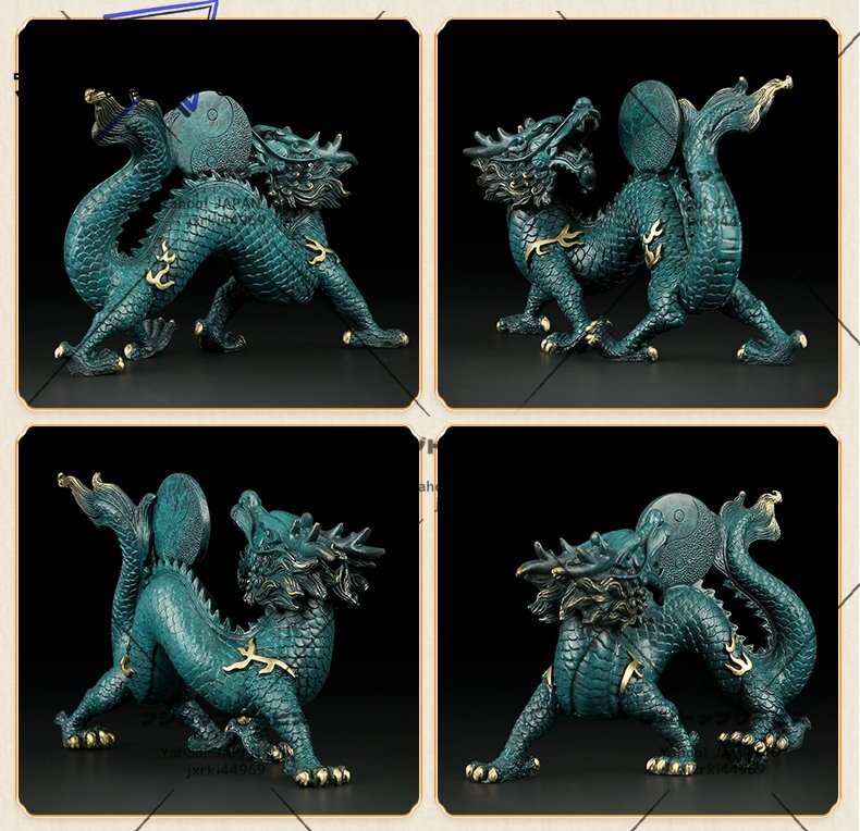 四神獣 4点セット 四神相応 霊獣青龍 朱雀 白虎 玄武 銅製 売 四神獣 4点セット 四神相応 霊獣青龍 朱雀 白虎 玄武 銅製 売