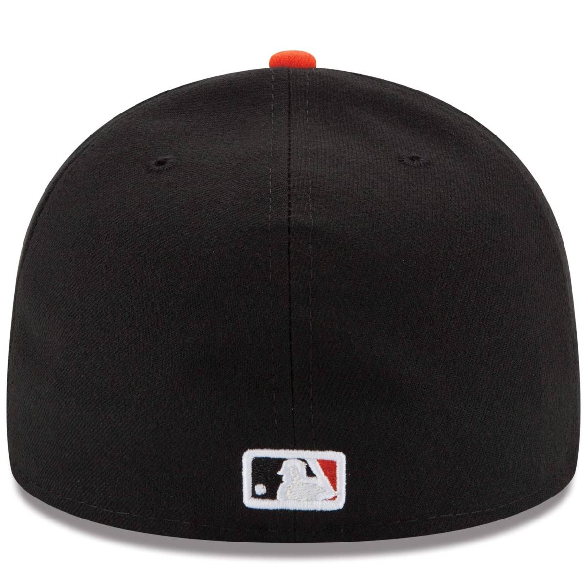 USA正規品 「7」 新品 Newera ニューエラ オーセンティック 59FIFTY 公式モデル ALT ボルティモア ORIOLES オリオールズ 黒 オレンジ_画像4