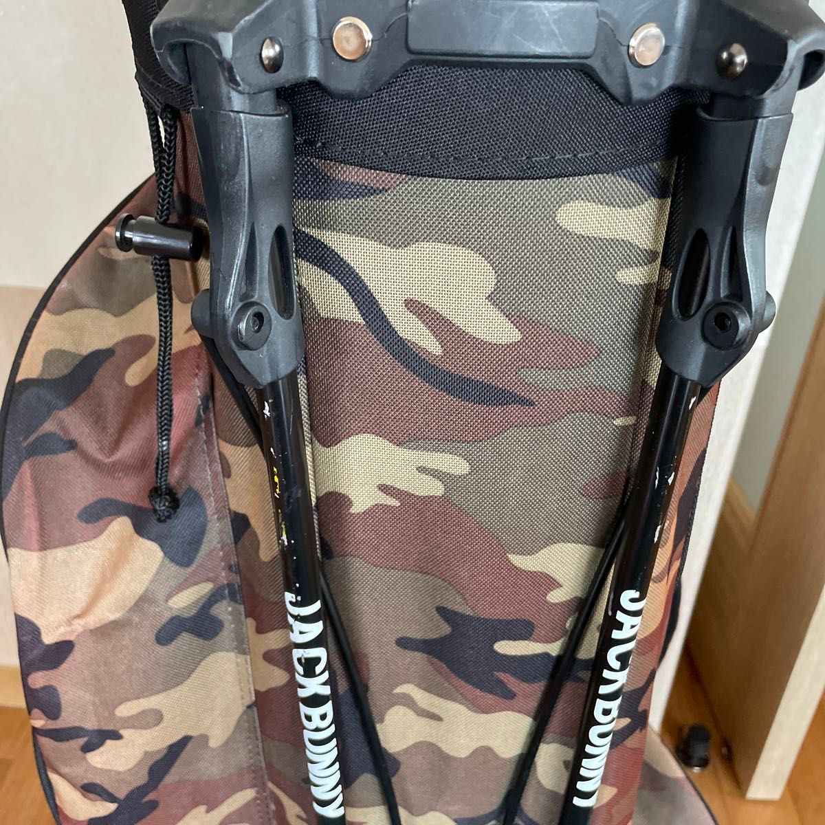 ジャックバニー カモ柄 迷彩 スタンド式キャディバッグ (46 ジャックバニー カモ柄 迷彩 スタンド式キャディバッグ (46