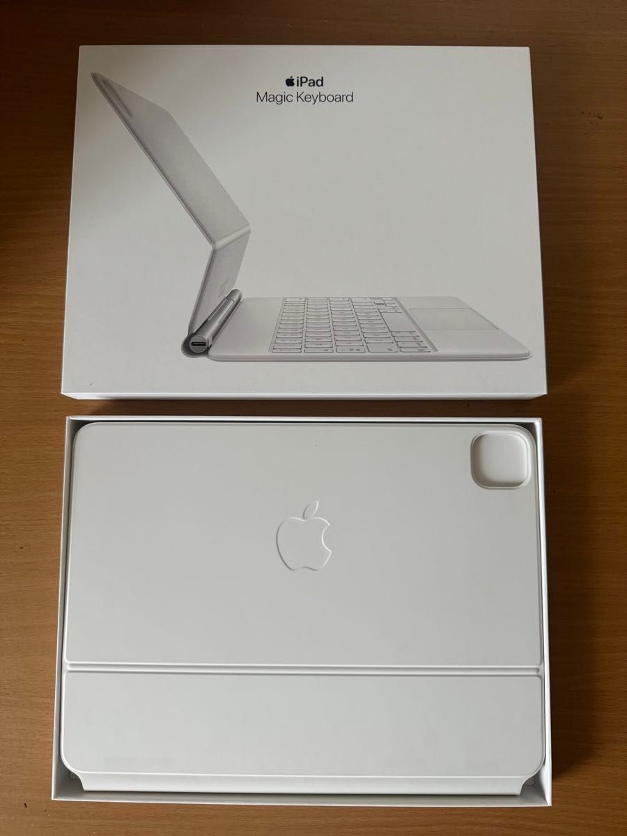 Magic Keyboard iPad 11インチ用 ホワイト MJQJ3J/A A2261 純正品 動作確認済み Magic Keyboard iPad 11インチ用 ホワイト MJQJ3J/A A2261 純正品 動作確認済み